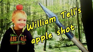 Must see  William Tell Shot  Apple Destruction  English Longbow  Archer [upl. by Hnahym]