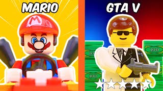 POPULAR VIDEO GAMES in LEGO [upl. by Ajak]