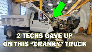 This quotCrankyquot Ford F750 wont start but why [upl. by Mungam507]