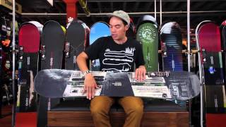 Burton 2015 Name Dropper Snowboard Review  Tacticscom [upl. by Yelmene]