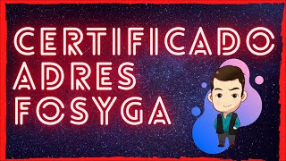 Descargar CERTIFICADO ADRES FOSYGA Bien Explicado GRATIS [upl. by Agnella519]