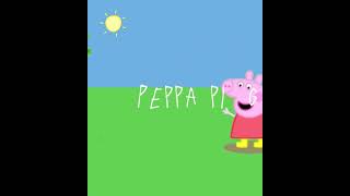 Peppa pig tripped on a wire shorts comedy funny [upl. by Aztinaj]