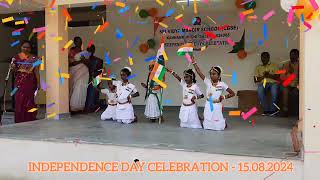 INDEPENDENCE DAY CELEBRATION 2024 at Sri Vidya Mandir School CBSE Kannankurichi Salem [upl. by Dnalyr]