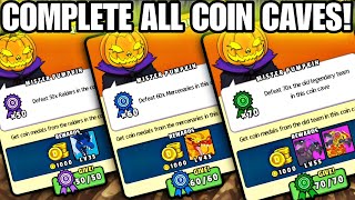 Dynamons World All Coin Caves Complete 🤑 How To Complete Coin Cave In Dynamons World 2024 [upl. by Atina549]