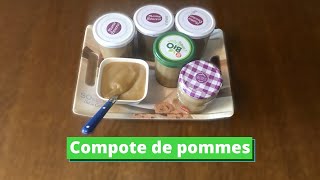 UNE DÉLICIEUSE COMPOTE DE POMMES FAÎTES MAISON [upl. by Assylla744]