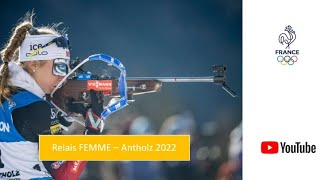 Relais Femme  Antholz 2022 🇮🇹 [upl. by Mayda]