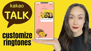 KAKAOTALK  How to Customize KakaoTalk Ringtones SteptoStep Instructions for Android or iPhone [upl. by Ulphi689]