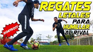 Los 3 regates MÁS FÁCILES y EFECTIVOS para llevarte a tu RIVAL en el fútbol PT 6  EASY SKILLS⚽️ [upl. by Airdnna]