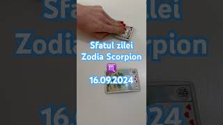 Sfatul zileizodia Scorpion ♏️ cariera horoscop tarot zodie iubire scorpion [upl. by Tandie]