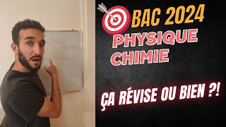 ET CES RÉVISIONS DE PHYSIQUE CHIMIE TERMINALE BAC 2024 🔥💯🎯ÇA AVANCE  😱 ou 😎 [upl. by Eetsim]