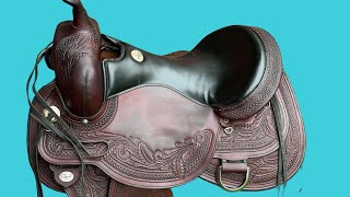 Cleaning and Conditioning Moldy Western Saddle [upl. by Niltac]