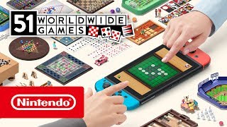 51 Worldwide Games  Reveal trailer Nintendo Switch [upl. by Fenton]