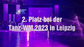 Tanz Superstars Alexandru und Patricia Ionel 2 Platz bei der WM 2023 in Leipzig [upl. by Dyolf]