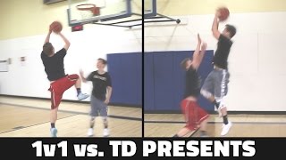 1v1 BASKETBALL VS TD PRESENTS  2v2s WITH JESSER [upl. by Ociram]