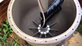 How to change sand in a pool filter part 1 [upl. by Eanyl835]