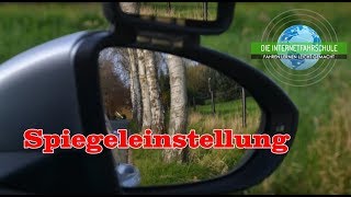 Die richtige SpiegeleinstellungVerkehrsbeobachtung  Erste Fahrstunde [upl. by Sackman]