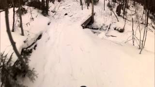 A fun fatbike trail in Vermont [upl. by Nnylak]