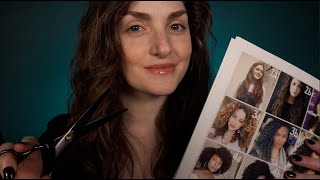 ASMR  Consultation and Haircut for Curly Hair [upl. by Esnofla]