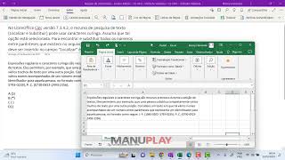 No LibreOffice Calc versão 7342 o recurso de pesquisa de texto Localizar e Substituir CSUFG [upl. by Winnick]