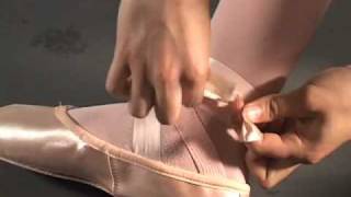 Anaheim Ballet Pointe Shoe Tying amp Tips [upl. by Harehs]