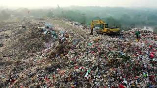 Garbage  Waste Management  Landfill of Garbage  Free Stock Footage  No Copyright Video Footage [upl. by Al]