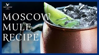 Moscow Mule GREY GOOSE Vodka Cocktail [upl. by Nodyarb240]