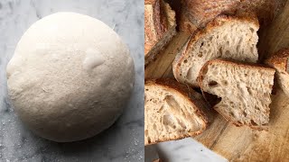 How to Bake Sourdough in a Dutch Oven How to Shape a Boule [upl. by Nam]