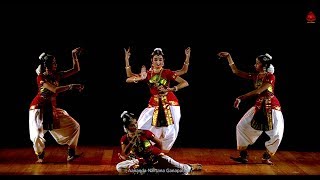 Popular Nartana Ganapathi Kriti  Sridevi Nrithyalaya  Bharathanatyam Dance [upl. by Oinotnanauj]