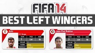 FIFA 14 Career Mode The Best Left Wingers To Buy Career Mode Guide [upl. by Narut]