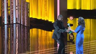 Oprah presenting Usher with Entertainer of the Year Award NAACP Image Awards 2024 [upl. by Kevan184]