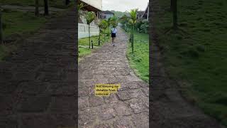 Incline jogging  sportstraining sportsinspiration motivation youtubeshorts viralvideo [upl. by Hebner]