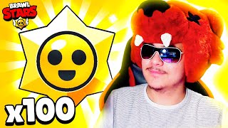 NİTA ŞAPKASIYLA 100 TANE STARR HEDİYESİ AÇTIM  Brawl Stars [upl. by Cecilia]