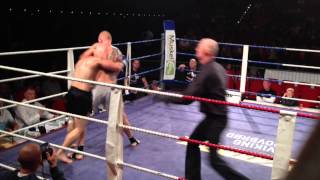 Fernando Sarabia vs Henrik Affe  Fight Arena 29 Denmark 2014 [upl. by Salisbury]