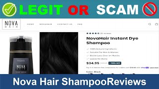 Nova Hair Shampoo Reviews  Apr 2024Beware of Scam Watch Now [upl. by Elvie]