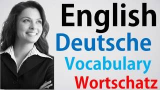 Video46 DeutschEnglisch Wortschatz Übersetzung German English Kostenlos Außerirdische [upl. by Davon]