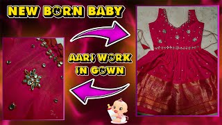 quotAdorable Aari Work Designs for Newborn Baby Gowns  Premium Luxurious Patterns You’ll Lovequot [upl. by Anauj298]