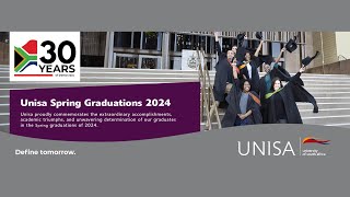 2024 Unisa Spring Graduation  02 October 2024 0900 AM Ceremony [upl. by Jamill]