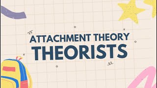 Attachment Theory Theorists [upl. by Anrahs]