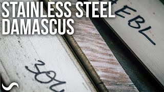 CAN YOU MAKE STAINLESS STEEL DAMASCUS [upl. by Geoffrey829]