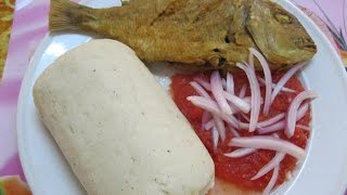 Preparing Ghanaian Banku Recipe [upl. by Attelrak]