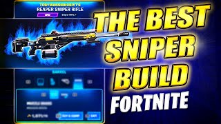 BEST SNIPER Attachments  Sniping Tips  Fortnite Chapter 5 [upl. by Ongineb]