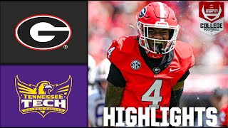 Georgia Bulldogs vs Kentucky Wildcats  Full Game Highlights  ESPN College Football [upl. by Denny861]