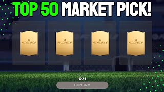 Top 50 Market Player Pick in FC Mobile Pack Opening amp Market Update [upl. by Ravahs]