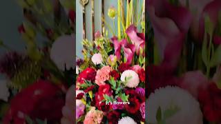 Flowers arrangement 🌻🫰❣️😍 flowers floristdesigner floral flowerarrangement florist wedding [upl. by Irneh551]