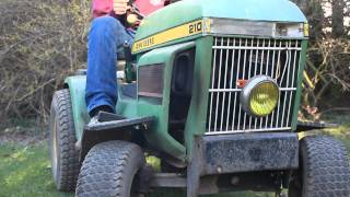 John Deere 210 Sound Test [upl. by Antin]