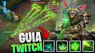 COMO JOGAR DE TWITCH NO WILD RIFT TUTORIAL COMPLETO [upl. by Asilram562]