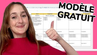 Comment créer son calendrier éditorial de zéro  Astuces Conseils et Modèle Gratuit 🚀 [upl. by Ayanaj]