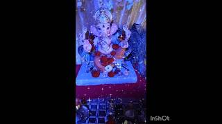 Ganpati bappa comingganpatibappamorya cutesukhhartaviralshortsPrincessshreya02 [upl. by Buddie405]