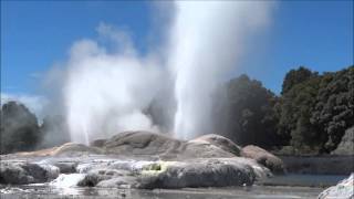 Pohutu Geyser New Zealand Rotorua [upl. by Hcnarb]