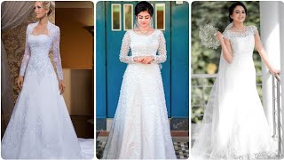 200 Beautiful Wedding Dresses for 2024  Aline Dresses Mermaids Sheaths Ball Gowns  Truvows [upl. by Nnahgaem]